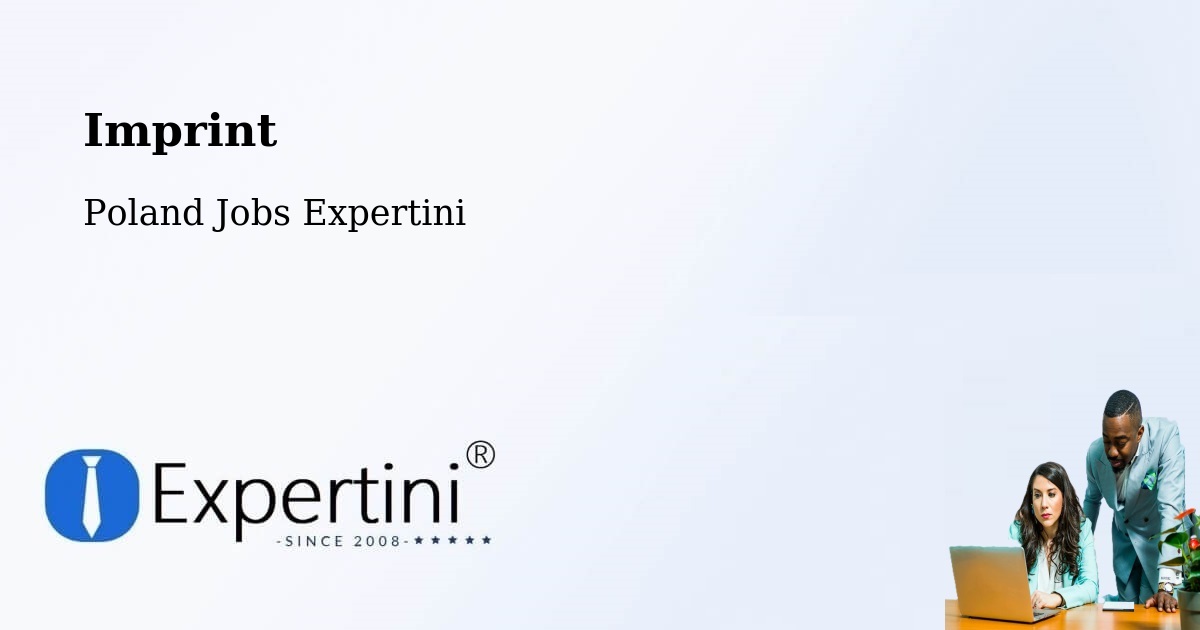 Imprint – Rekowo Dolne - Poland Jobs Expertini
